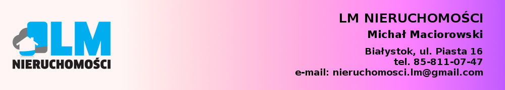 baner LM NIERUCHOMOŚCI